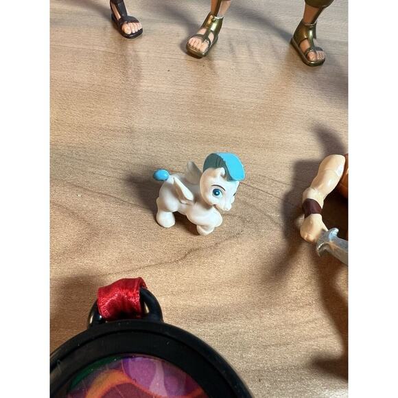 Hercules Disney Lot Of 7 Toys Megara Pegasus - Picture 9 of 10